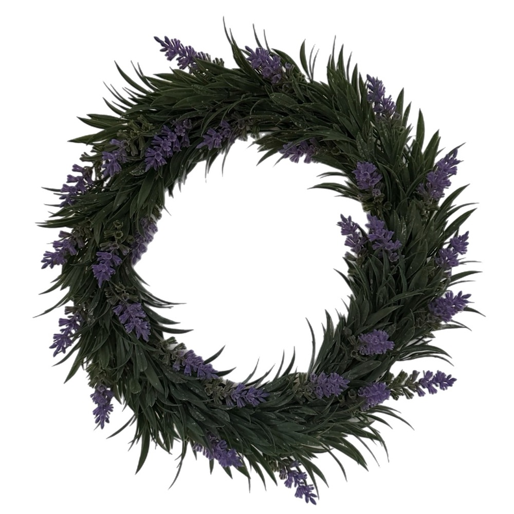 Cupcakes & Cashmere Lavender Wreath